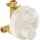 Duravit Thermostat Unterputzmodell Set rund für 2 Verbraucher Chrom Hochglanz TH4200008010