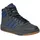 adidas Hoops 3.0 Mid Winterized Carbon / Dark Blue / Gum 45 1/3