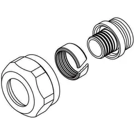 rehau automotive Klemmringverschraubung 12005461001
