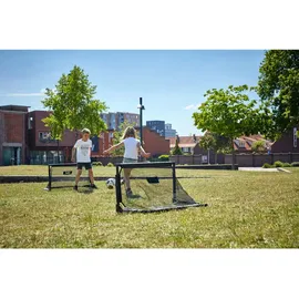 Salta Fußballtor Schwarz 100 x 60 x 60 cm