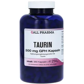 GALL PHARMA Taurin 500 mg Kapseln 360 St.