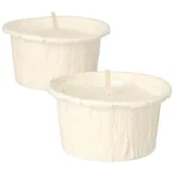 light.one® Teelichter 2,5 cm weiß
