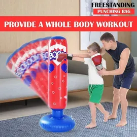 luxuskollektion Boxsack Kinder 120cm Standboxsack Kickboxen Karate