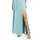 Vera Mont Abendkleid Wasserfallausschnitt Grün 34