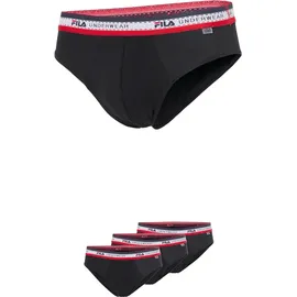 Fila MAN BRIEF schwarz L 3er Pack