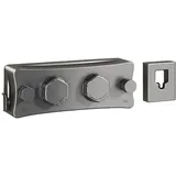 Uxsjakjsd Innen/Außen 5,1 Meter Ausziehbare Wäscheleine Wäschetrockner Badezimmer Wäschetrockner Doppelter Kleiderständer