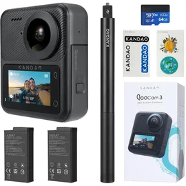 Kandao QooCam 3 Reise Combo Schwarz