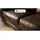 vente-unique Couch Kunstleder 3-Sitzer Schwarz