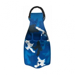 Jet Fin Flosse - Camo - Blue - Gr. XL