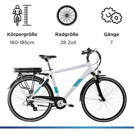 Zündapp Z807 2023 28 Zoll RH 50 cm Herren telegrau/türkis