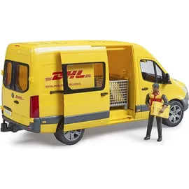 Bruder 02671 - MB Sprinter DHL mit Fahrer gelb 1:16