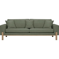 OTTO products 3-Sitzer »Hanne«, Verschiedene Bezugsqualitäten: Baumwolle, recyceltes Polyester grün