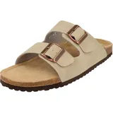 Supersoft Herren Schuhe 174-141 Komfort Pantolette Lederfußbett Sandale Hausschuhe (Taupe, EU Schuhgrößensystem, Erwachsene, Herren, Numerisch, M, 47) - 47 EU