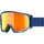Uvex athletic CV Skibrille für Damen und Herren - Filterkategorie 2 - beschlagfrei - navy matt mirror orange one size