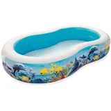 BESTWAY Family Pool, Sea Ground 262 x 157 x 46 cm