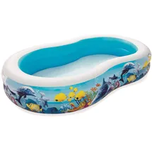 BESTWAY Family Pool Sea Ground 262 x 157 x 46 cm