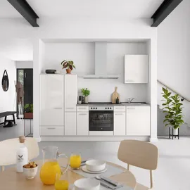 Nobilia Küchenzeile Flash I 270 cm grau