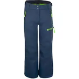 Trollkids Hallingdal Hosen - Navy / Bright Green - 104 cm