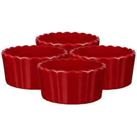 sallys Stoneware Ofenform Set rund - Light Grey)