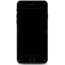 SPIGEN Glass FC 2 Pack, black iPhone SE 2022/SE 2020/8/7