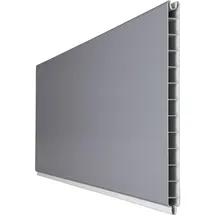 GROJA Steckprofil GroJaBasicLine 180 x 30 cm silbergrau