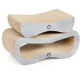 Canadian Cat Company Kratzbrett Orbit + Satellite Small 45 x 23 x 18 cm grau