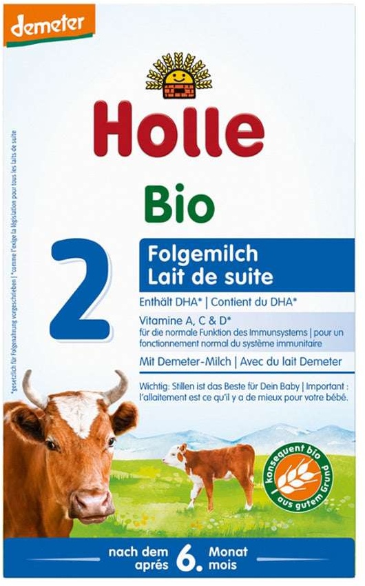 Holle Bio - Folgemilch 2 600g Demeter
