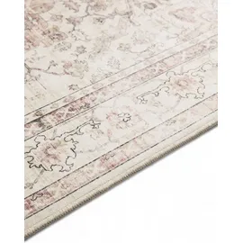 benuta Waschbarer Teppich George Rosa/Beige 80x150 cm Wohnzimmerteppich Schlafzimmer weich orientalisch Rechteckig - Rosa/Beige