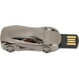128 Gb Usb-stick In Autoform – Mini-usb-2.0-stick, Plug & Play Für Pc, Auto Und Laptop, Metalldesign