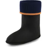 Ladeheid Kinder Mädchen Jungen Wärmende Stiefelsocken für Gummistiefel Innenschuh KL058 (Orange, 26 EU) - Orange - 26