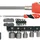 TRIZERATOP Flexibler Schraubendreher mit Bits PH/PZ/Flach/Torx