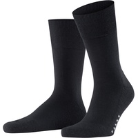 Falke Herren Socken, Vorteilspack - Airport Plus, Kurzstrumpf, Freizeit- und Business-Socken, Unifarben Schwarz 43-44