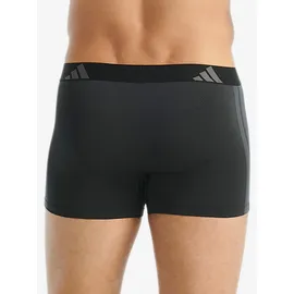 adidas Retro Boxershorts grau/schwarz S 6er Pack