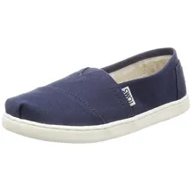TOMS ALPARGATA Espadrille Canvas Unisex Kinder,NAVY, 32,5 EU