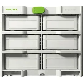 Festool Systainer3 Rack SYS3-RK/6 M 337-Set