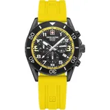 Swiss Alpine Military 7029.9878 Raptor Chronograph Herrenuhr 42mm 10ATM - Hellgelb