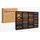 FabaHome MC Regal 60 Kassetten Medienregal 60 x 30 x 90 cm Schwarz