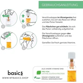 Basics Vitamin B12 + B-Komplex Trinkfläschen 30 St.