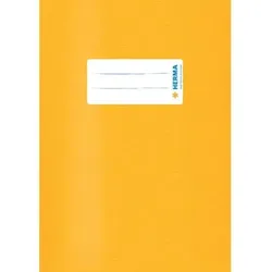 Heftschoner Plastik, A5, gelb