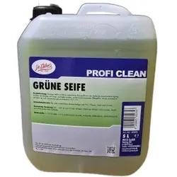 Dr. Webers Bodenreiniger Grüne Seife, Hausmittel seit 1945, Schmierseife zur Reinigung aller wasserfesten Oberflächen im Haus, 5 Liter - Kanister
