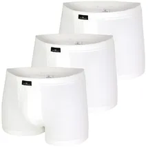 Götzburg Herren Pants, Vorteilspack - Single Jersey, Unterwäsche Set, Cotton Stretch Weiß M