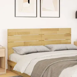 vidaXL Kopfteil 160 cm Massivholz Eiche