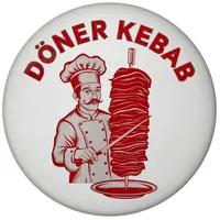 Speecheese Döner Kebab Logo Magnet rund mit Koch im