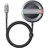 Mcdodo Wireless charger magnetisches Ladegerät mit Standfuß, MagSafe, 15W, grau