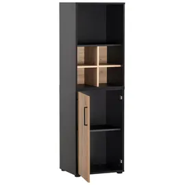 Schildmeyer Aktenregal Aino 51 x 41 x 83,6 cm Schwarz