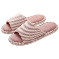 Teceyfeet Gäste Hausschuhe Unisex Waschbare Frottierslipper Badelatschen offener Zeh Gästepantoffeln Reisen Hotel Pantoffeln Rustchfeste Flip Flop Slipper Badepantoletten - 35/36 EU