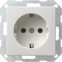 Gira Schuko-Steckdose Weiß 1 St.