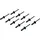 BGS Kunststoff-Blindniete 5,0 x 15,8 mm 10-tlg.