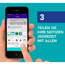 Oxford Notizbuch A5 liniert, schwarz,