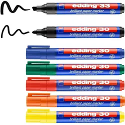 edding Flipchartset Colourful VE=5x7 Stifte sortiert